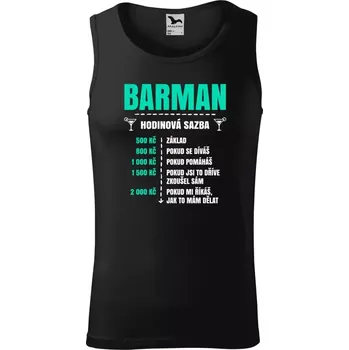 Pánské tílko Pánské tílko Hodinová sazba - barman