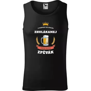 Pánské tílko Pánské tílko Z hospody se vracím - Zpěvák