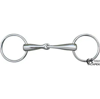 Jezdectví Stihlo 1x lomené HKM -NEREZ 20MM- - 13,5cm