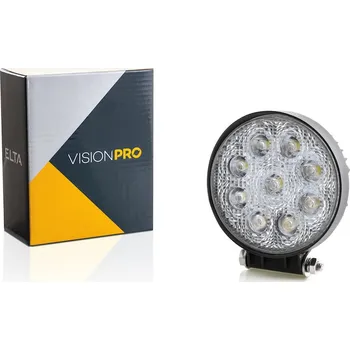 Pracovní světlo pracovní světlo 9x LED kulaté, pevné uchycení, Elta