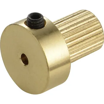RC vybavení mosaz vložka spojky Modelcraft Ø otvoru: 4 mm (Ø x d) 13 mm x 15 mm