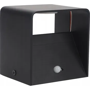 Nástěnné svítidlo Nástěnné svítidlo na fasádu, vnitřní i venkovní, s ČIDLEM POHYBU a akumulátor baterie