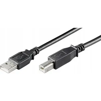 Datový kabel Goobay USB 2.0 AB 180 LC HiSpeed, 1,8m kabel USB 1,8 m USB A USB B Černý
