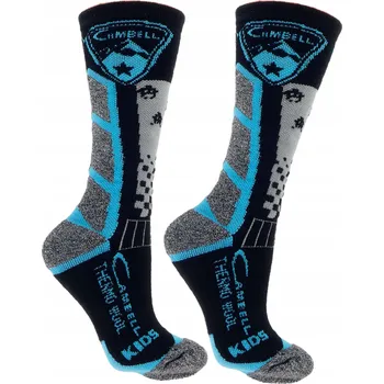 Dámské ponožky PONOŽKY DĚTSKÉ S KAŠMÍREM A KRÁLIČÍ SRSTÍ 32-35 Cambell