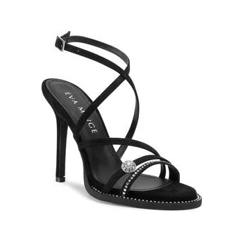 Dámské sandále Sandály Eva Minge EM-53-07-000809 Černá 40