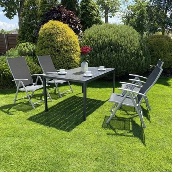 Zahradní nábytek Set zahradního nábytku 5-dílný VIKING L + TONY/LEONARDO