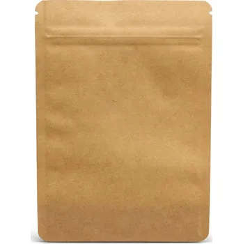 Sáček na potraviny Doypack Kraft Papír 250ml 185x110x65 Sáček se zipem 25 ks