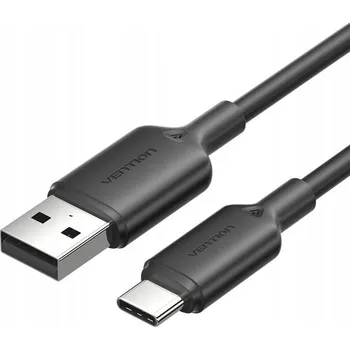 Datový kabel Kabel Vention USB - USB typ C 2 m černý