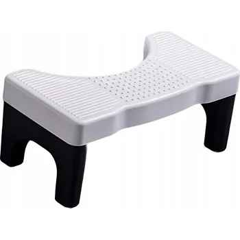 Stolička Toaletní podnožka bílá