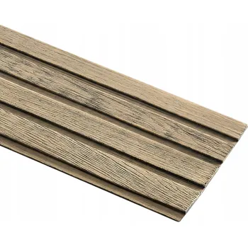 Obklad Fasádní lamely, venkovní lamely, flexibilní deska - vzorek 20 cm WASSER