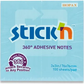 Blok Samolepicí bločky Stick'n 100 listů