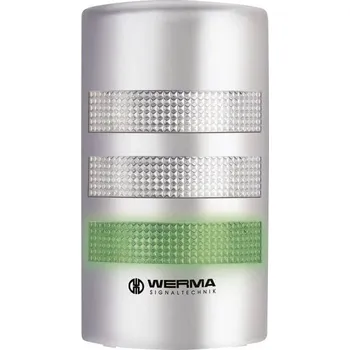 Poplachová siréna Werma Signaltechnik kombinované signalizační zařízení LED Werma trvalé světlo, blikající světlo 24 V/DC 85 dB