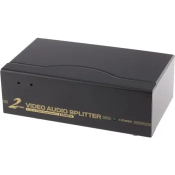 Redukce Rozbočovač VGA, 3.5 mm Stereo, video připojení: VGA 2048 x 1536 pixelů 1 2 NewLink