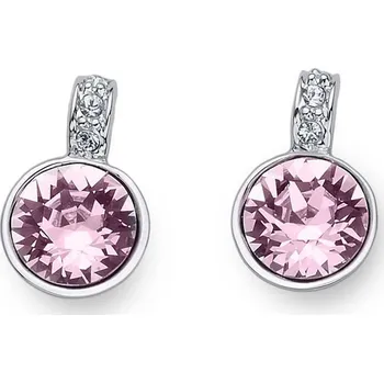 Náušnice Krásné náušnice s krystaly Swarovski Double 22815 212 Oliver Weber