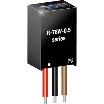 Měnič napětí RECOM R-78W12-0.5 DC/DC měnič napětí do DPS 500 mA Počet výstupů: 1 x Obsah 1 ks