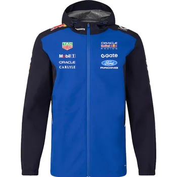 pracovní bunda Red Bull Racing F1 2026 týmová unisex nepromokavá bunda modrá Velikost: L
