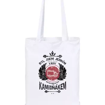 Látková taška Byl jsem jedním z davu, ale pak jsem se stal kamioňákem