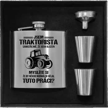 Placatka Placatka v krabičce Samozřejmě, že jsem blázen - traktorista