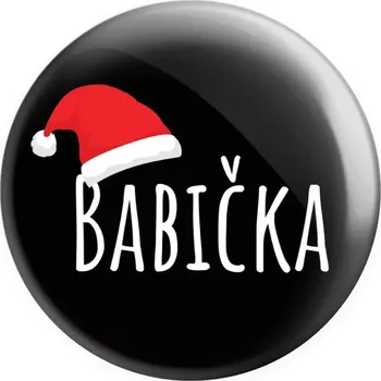 Placka Vánoční čepice - babička