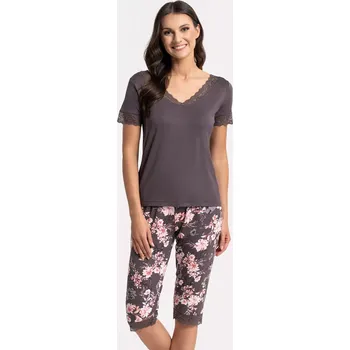 Pánské pyžamo Pyžamo Moraj PDD4900-0286 S-3XL Hnědá S