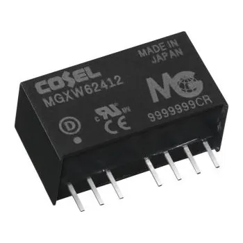 Měnič napětí DC-DC převodník 6W, výstup: ±15V dc 200mA 1kV dc, Vin 6→ 60 V stejnosm