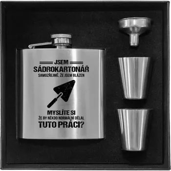 Placatka Placatka v krabičce Samozřejmě, že jsem blázen - sádrokartonář