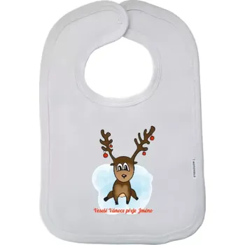 Bryndák Dětský bryndák Veselé Vánoce přeje - sobík