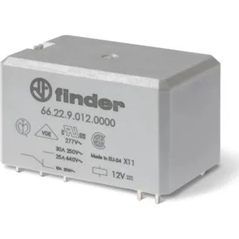 Relé Výkonové relé DPDT Montáž na PCB 230V