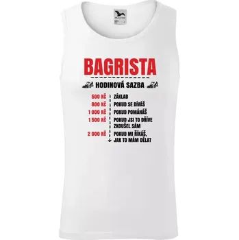 Pánské tílko Pánské tílko Hodinová sazba - bagrista