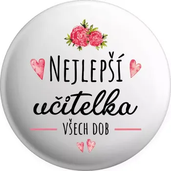 Placka Nejlepší učitelka všech dob