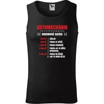 Pánské tílko Pánské tílko Hodinová sazba - automechanik