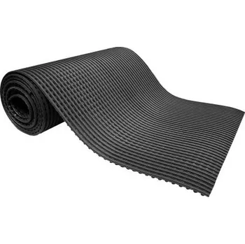 Rohožka Rohož, Černá, PVC Příčné rýhy Role DeckStep