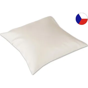 Povlak na polštářek Luxusní saténový povlak na polštář 40x40 GEON Krémový