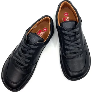 Dámská obuv Barefoot boty Koel - Francie Leather Black 43, Vnitřní délka boty: 28,0 cm, Vnitřní šířka boty: 9,8 cm