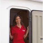 Polyvinylová okapnička Fiamma Drip Stop varianta 200 cm, černá