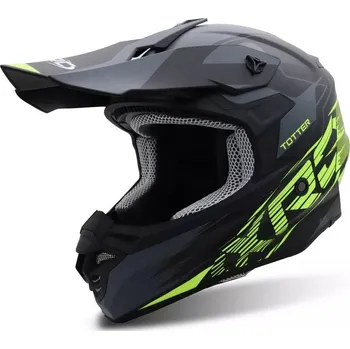 Helma na motorku Motokrosová helma na moto Xrc Totter blk/grey/fluo - S / černá