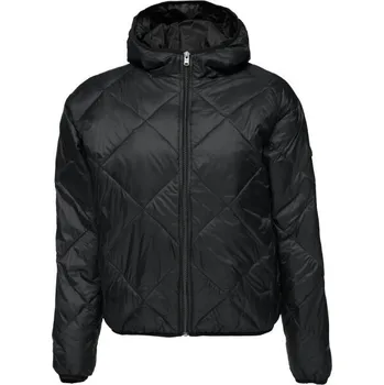 Dámská bunda Dámská lehká prošívaná bunda Roxy WIND SWEPT HOODED S Černá