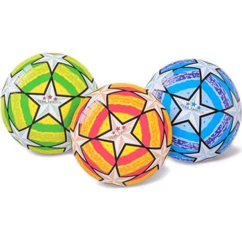 Míč 20cm fotbalový 3barvy 10m+ v síťce