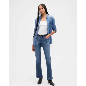 Dámské kalhoty Dámské džíny low rise boot GAP 26LONG