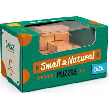 Hračka Malý dřevěný hlavolam - Kříž