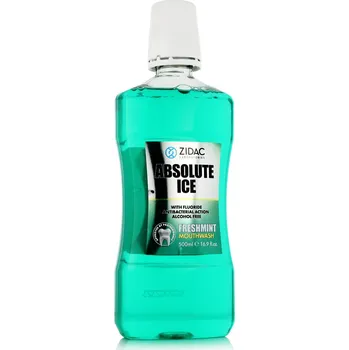 Dentální hygiena Zidac Laboratories Absolute Ice Freshmint Mouthwash (500 ml)