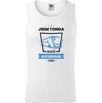 Pánské tílko Pánské tílko Nejlepší v okolí - autobusák