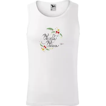 Pánské tílko Pánské vánoční tílko Veselé Vánoce