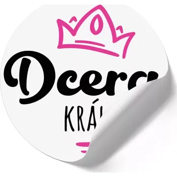 Samolepící dekorace Samolepka Dcera krále
