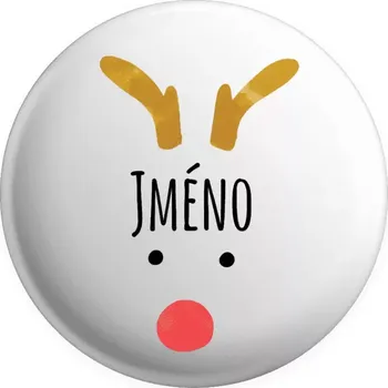 Placka Vánoční sob - jméno