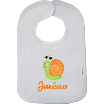 Bryndák Dětský bryndák Šnek se jménem