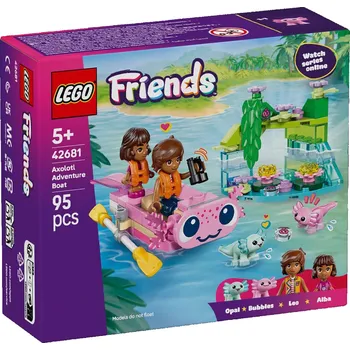 Stavebnice LEGO LEGO Friends 42681 Dobrodružný člun s axolotly