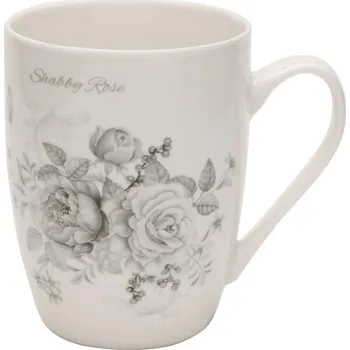 Porcelánový hrníček Shabby Rose 340ml