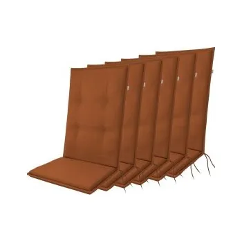 Podsedák Doppler FLAIR 6942 vysoký – set 6 ks – polstry na křesla a židle