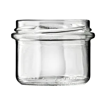 Zavařovací sklenice Zavařovací sklenice ELA 125 ml STURZ / ROVNÁ čirá - TO 66 Počet kusů v balení: 35